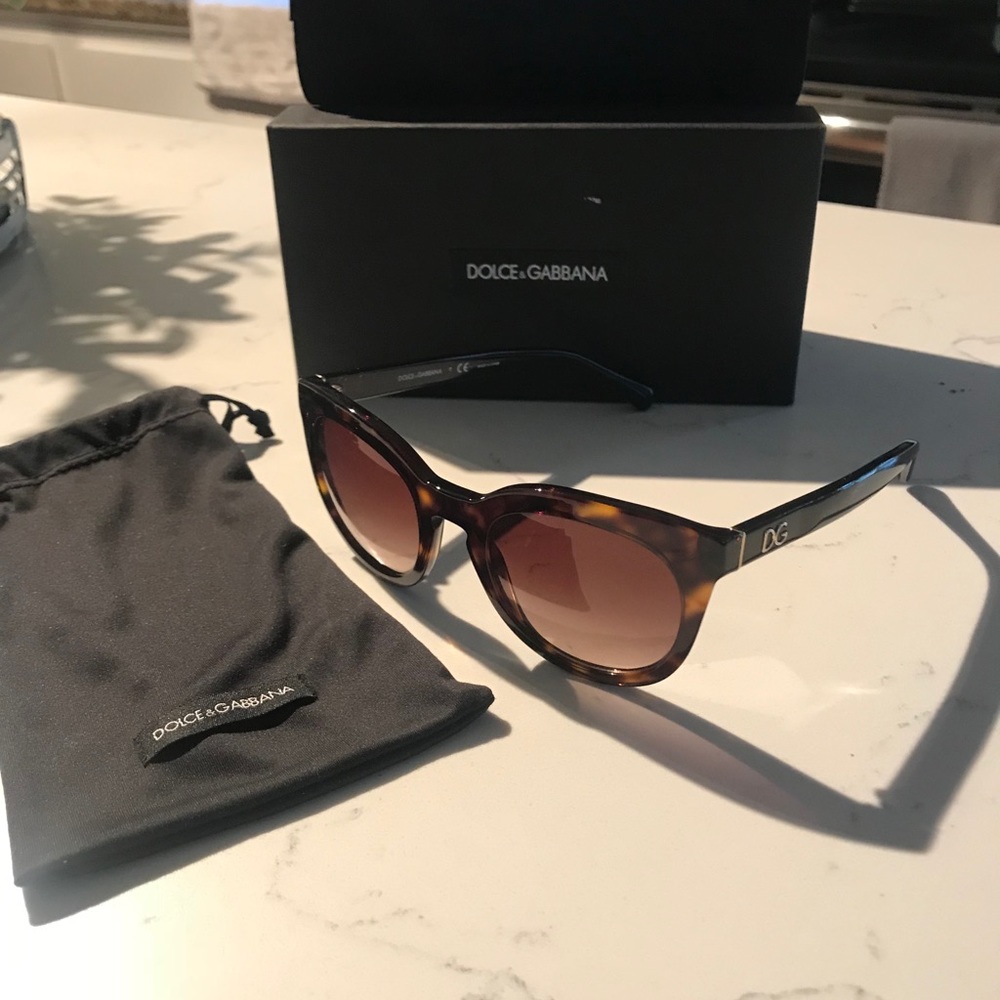 Dolce & Gabbana Tortoise shell sunglasses